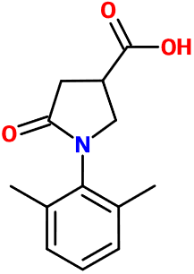 MC002270 1-(2,6-Dimethylphenyl)-5-oxopyrrolidine-3-COOH